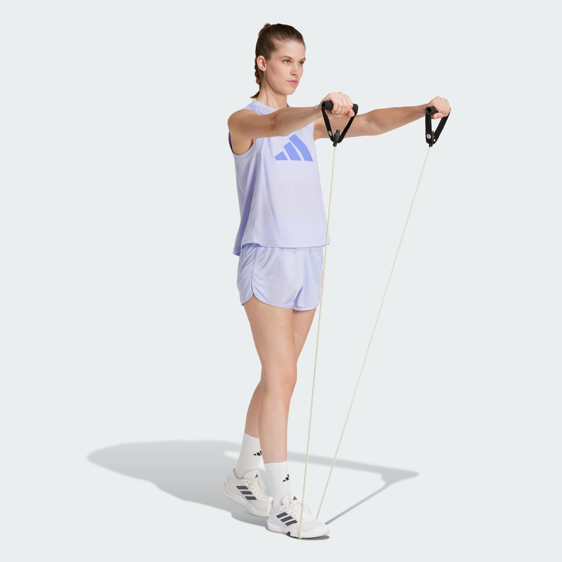 Pacer Essentials Knit High-Rise Shorts - 4