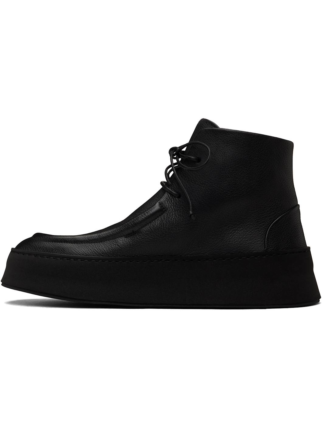 SSENSE Exclusive Black Cassapana Ankle Boots - 3