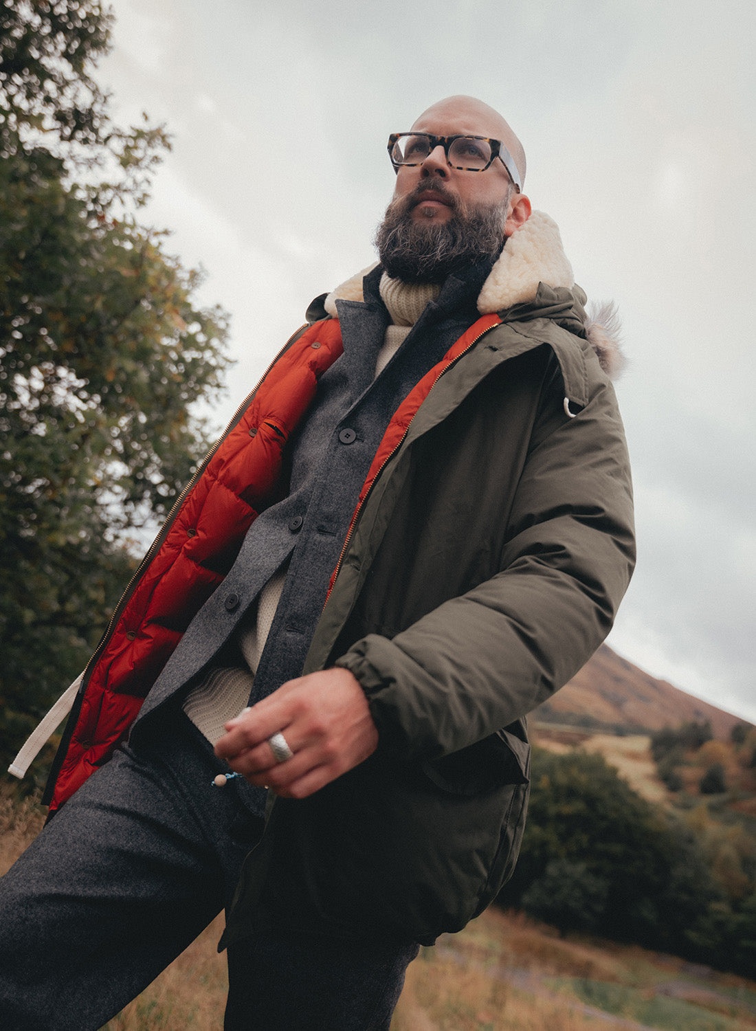 Everest Parka in Olive - 2
