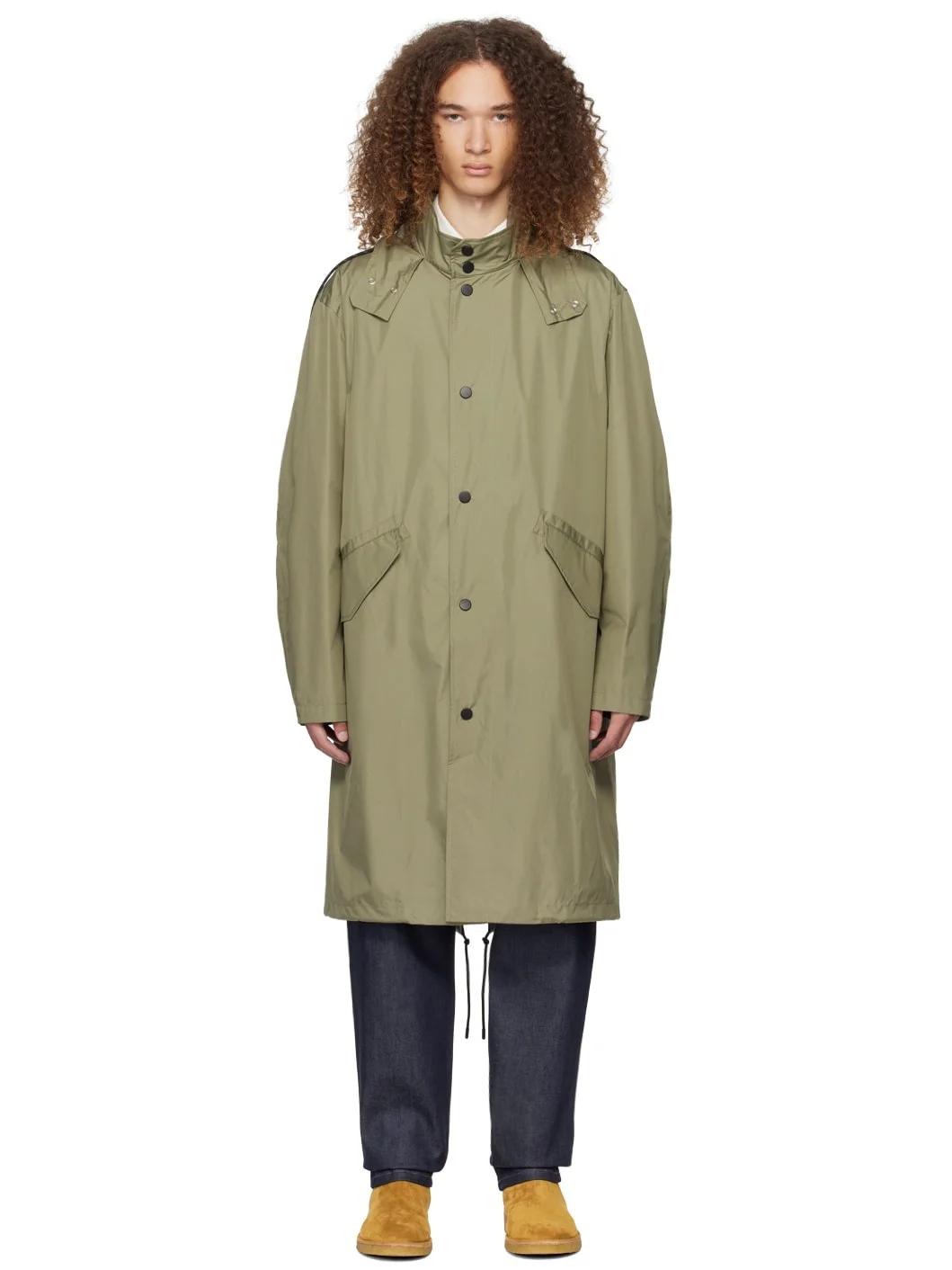 Khaki Antonny Trench Coat - 1