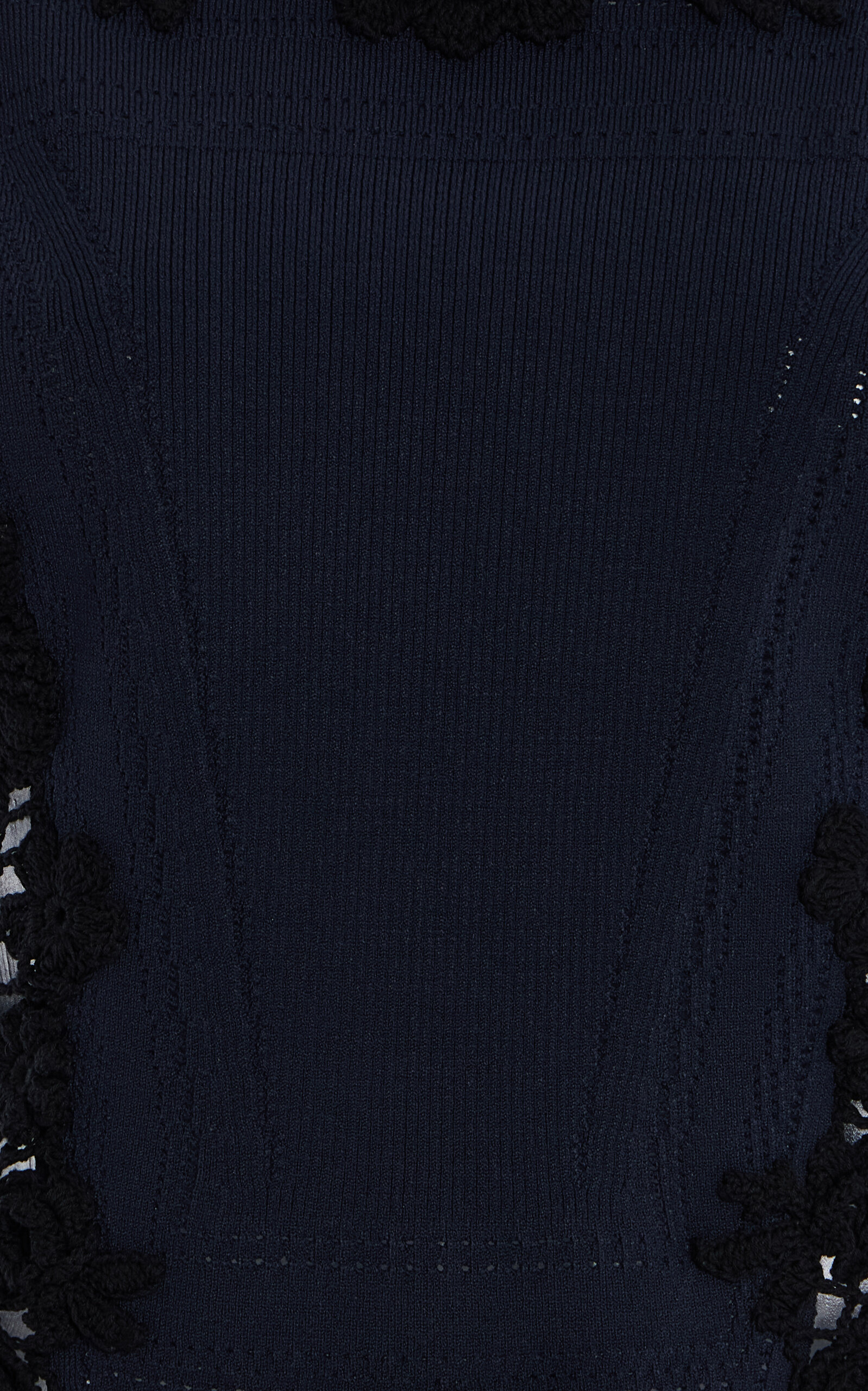 Gigi Floral Embroidered Tank Top navy - 6