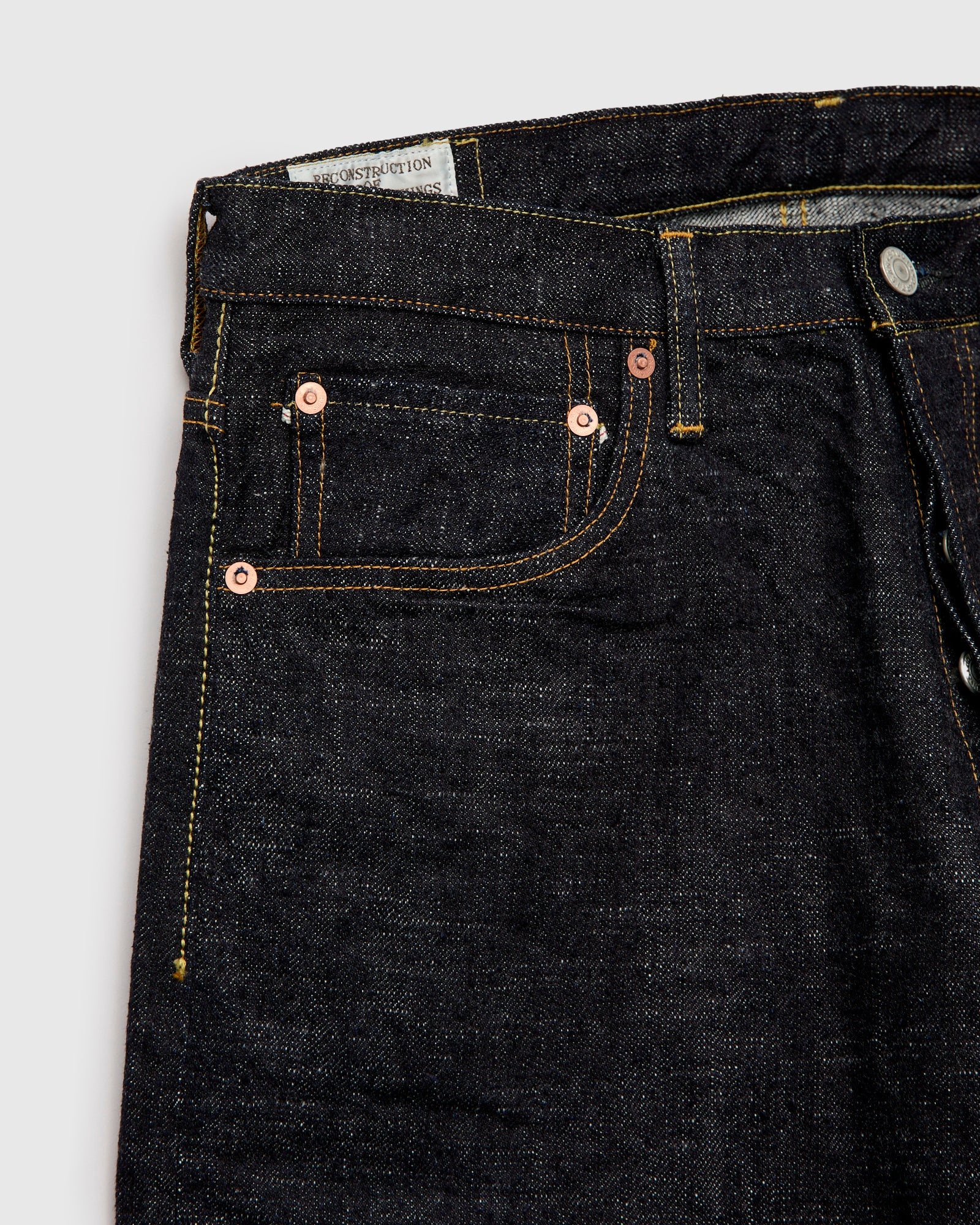 SD-1001 "GL3" 15oz Slub Selvedge Denim - Regular Straight Fit - 8
