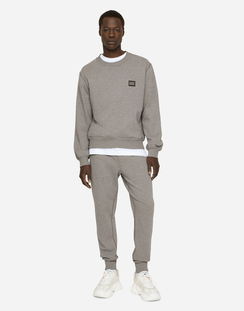 Dolce & Gabbana Jersey sweatshirt with branded tag outlook