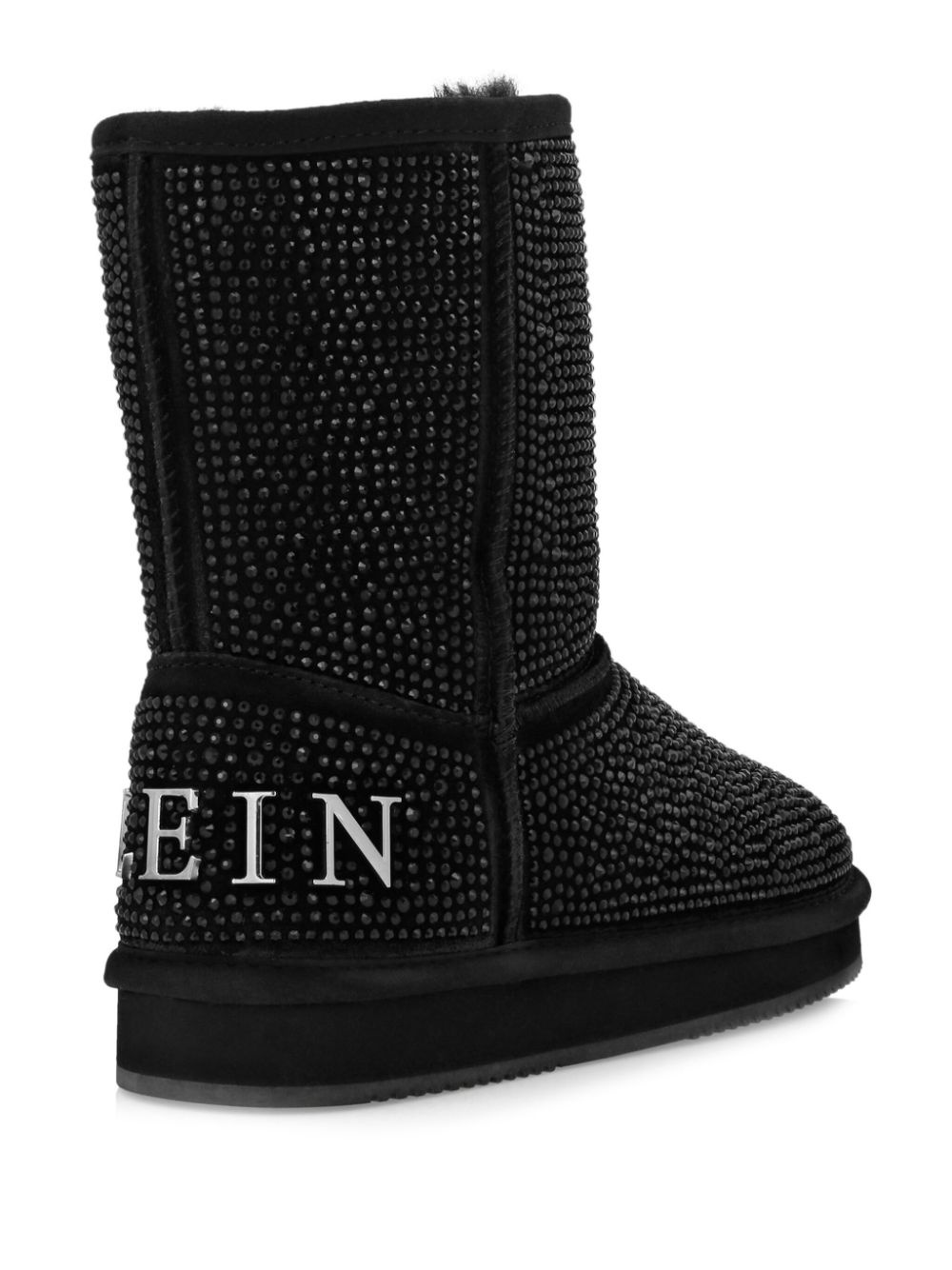 crystal-embellished boots - 3