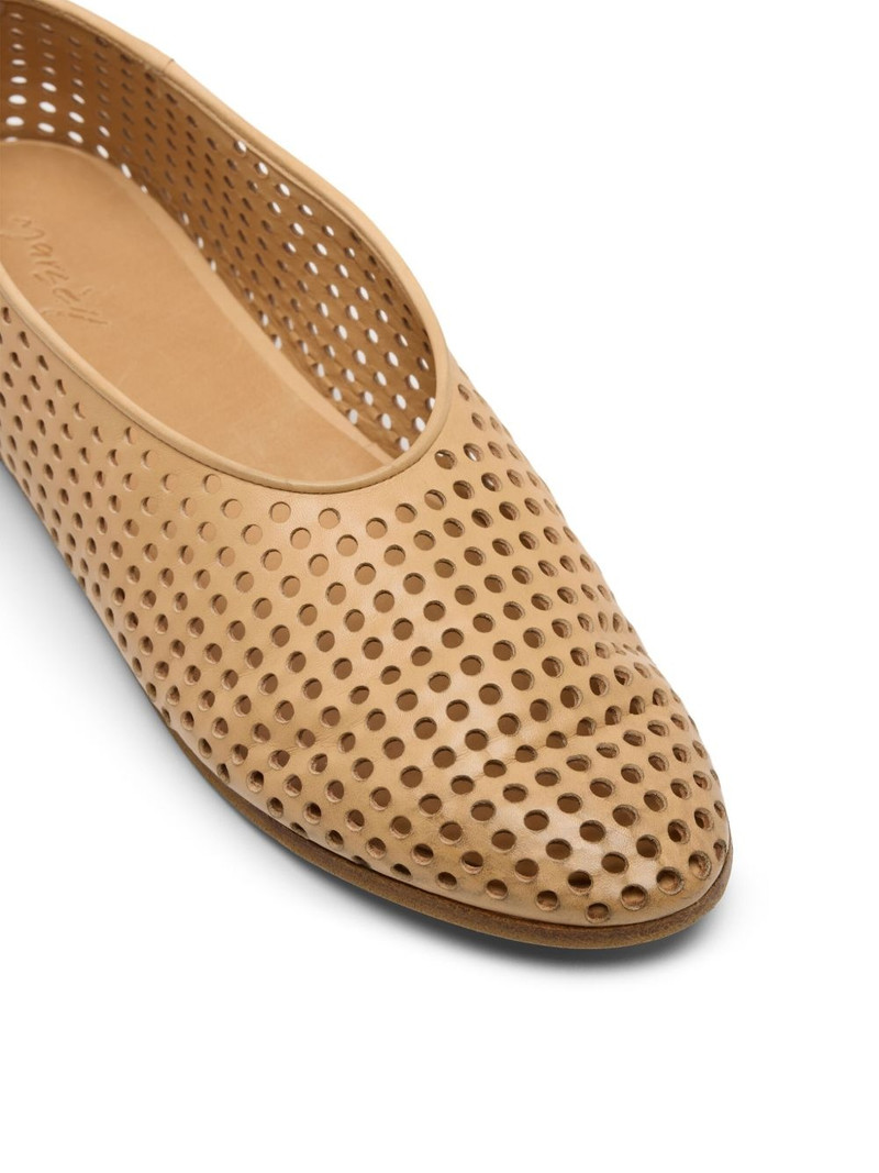 perforated ballerina shoes 4
