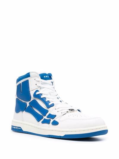 AMIRI colourblock high-top sneakers outlook