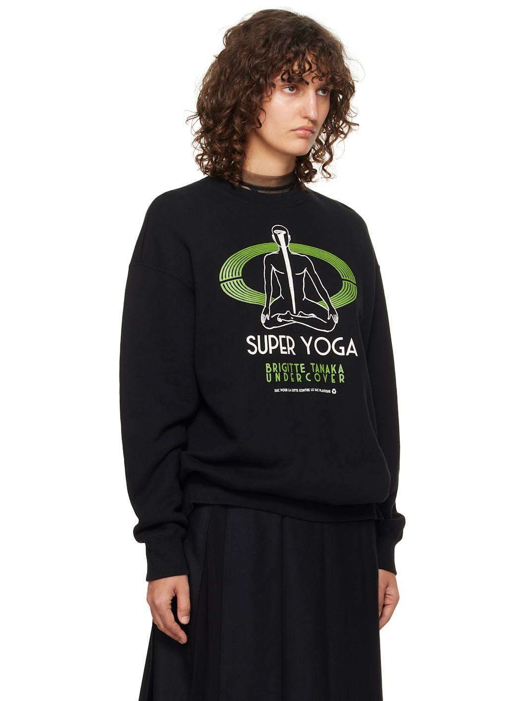 Black Brigitte Tanaka Edition UC2D1894-2 Sweatshirt - 2