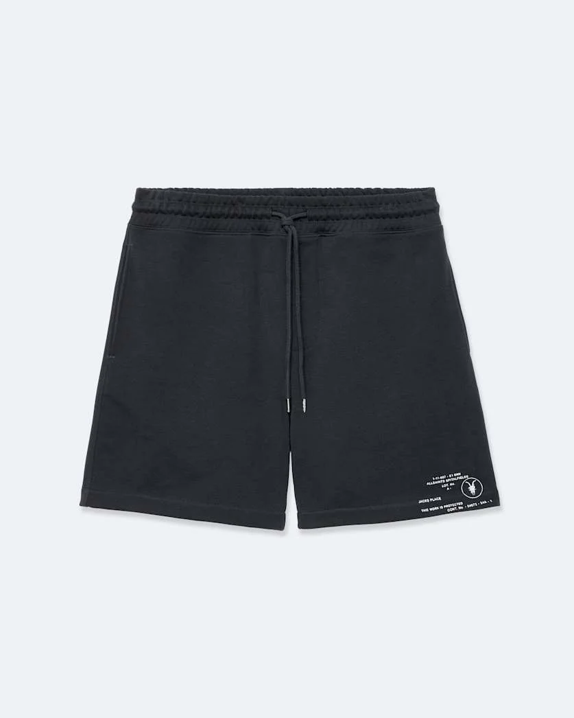 RAPHY LOGO JERSEY SWEATSHORTS - 1