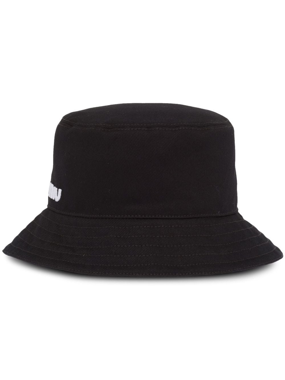 logo bucket hat - 1