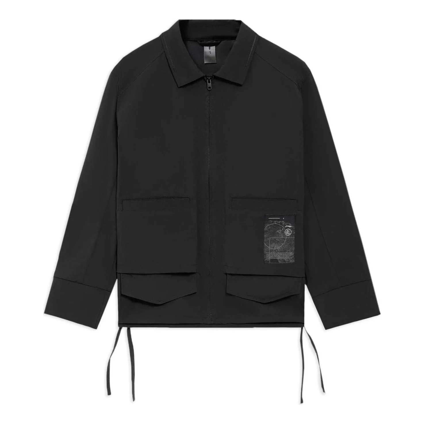 Li-Ning x Jackie Chan Kungfu Jacket 'Black' AFDS259-2 - 1