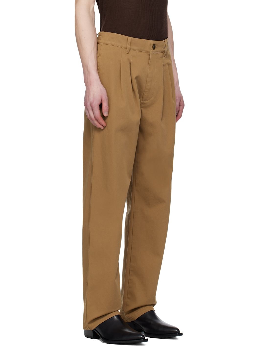 Tan Kostin Trousers - 2