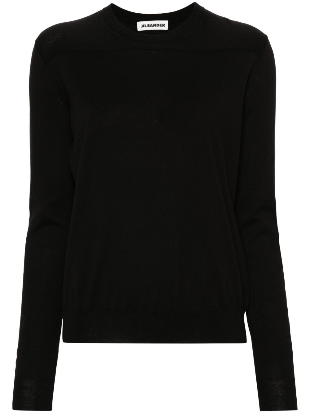 ribbed cotton jumper - 1