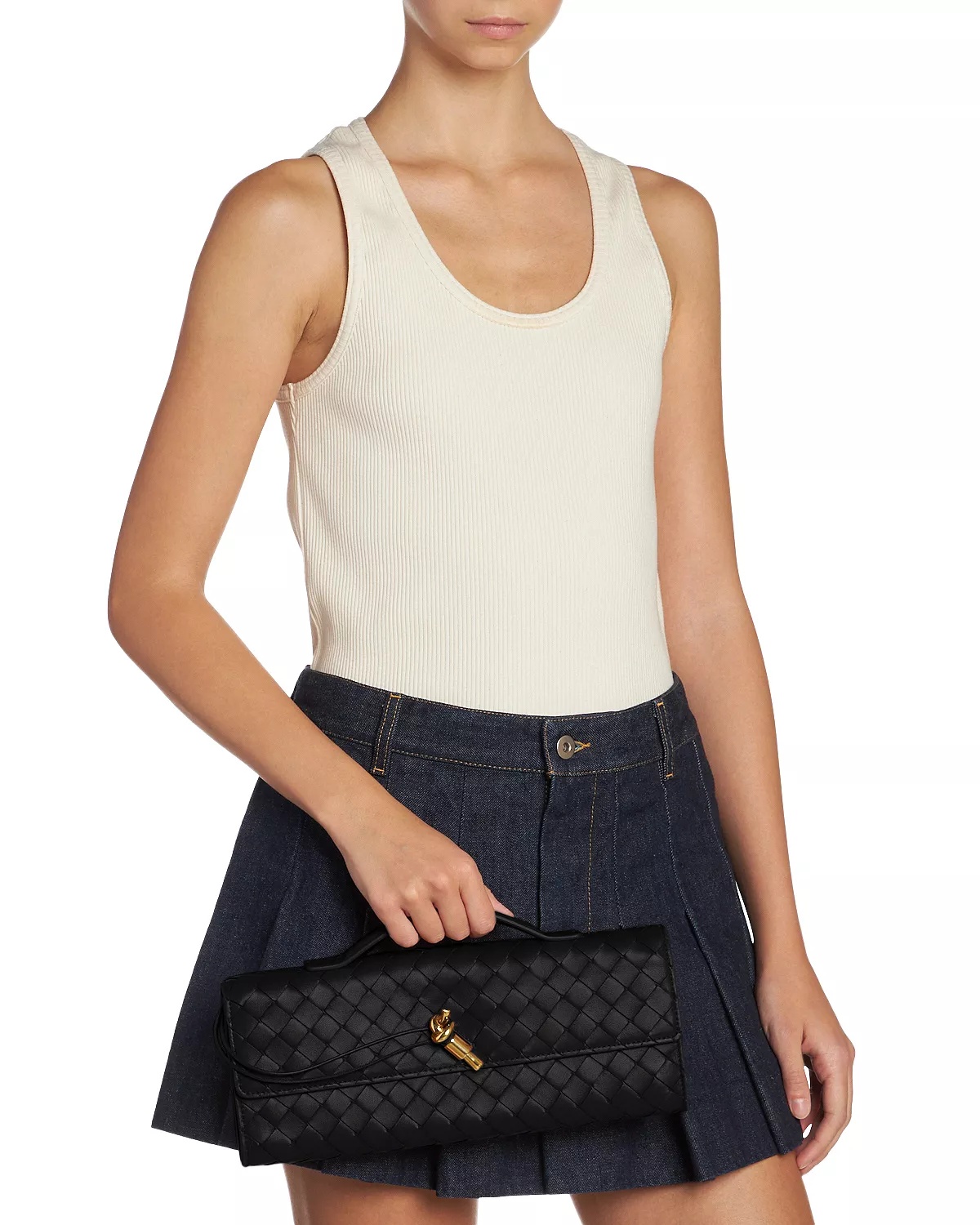 Andiamo Long Leather Clutch - 2