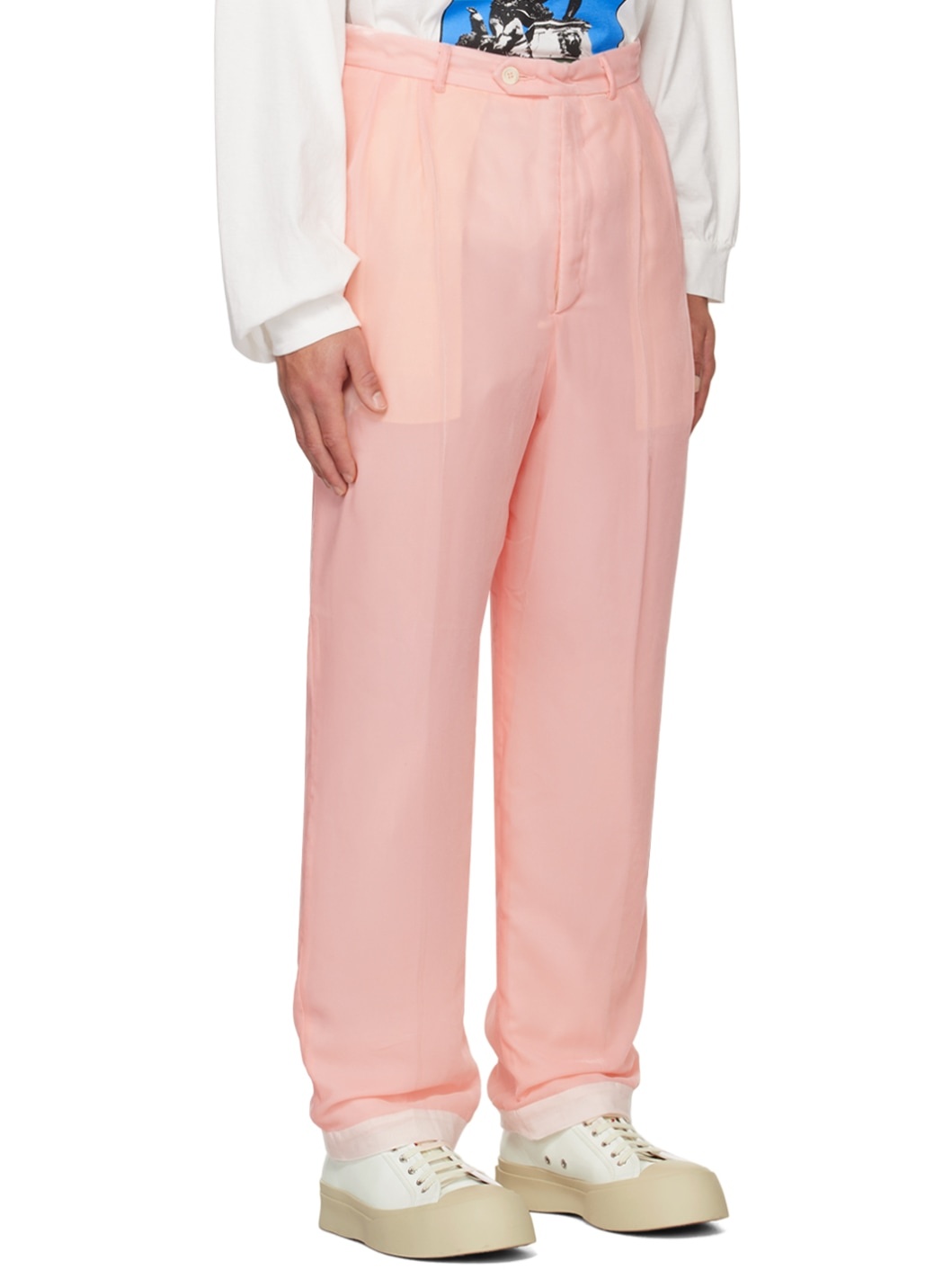Pink Confetto Trousers - 2