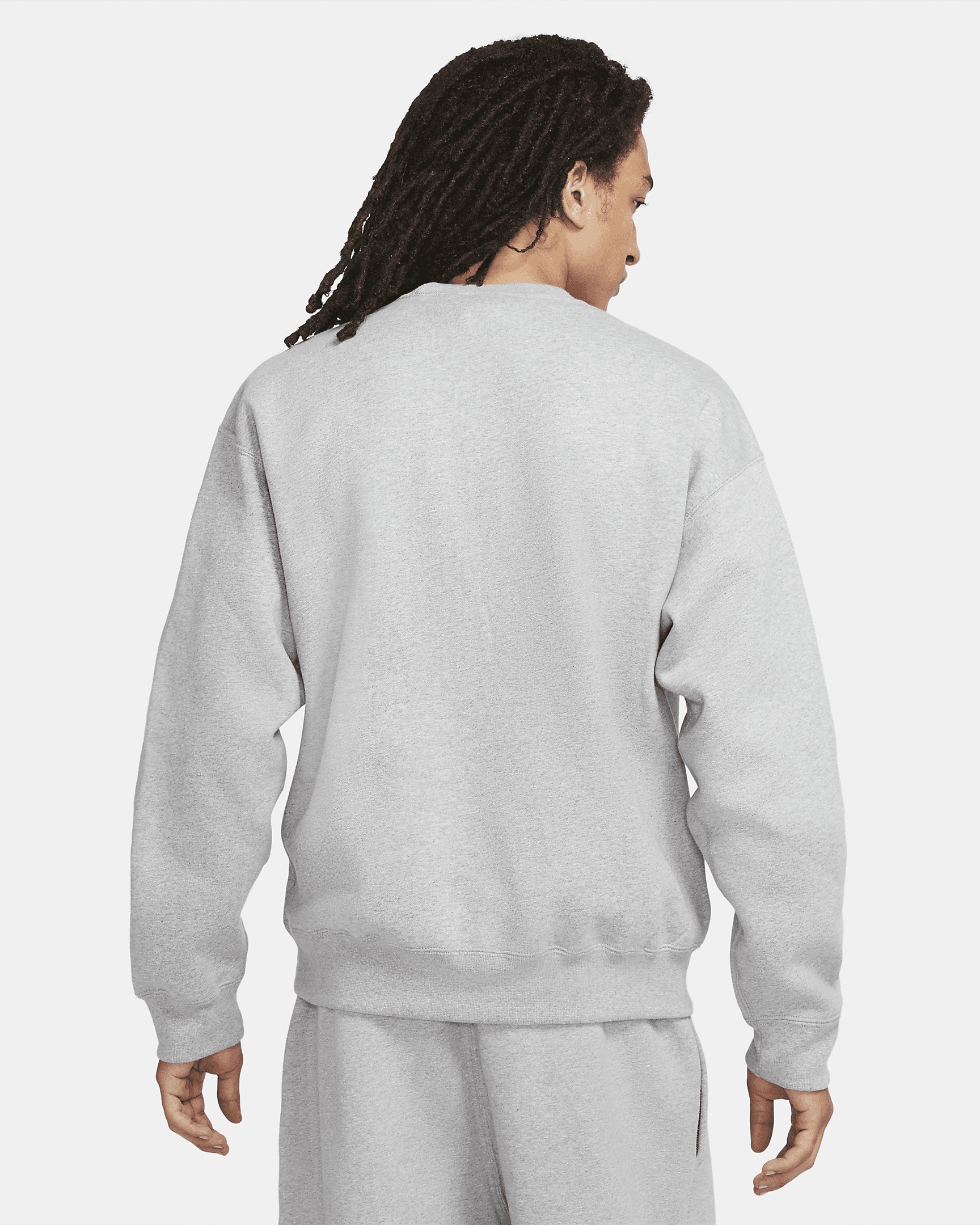 Nike Men's Solo Swoosh Fleece Crew - 2