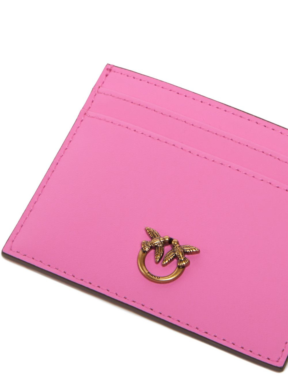 Love Birds leather cardholder - 4