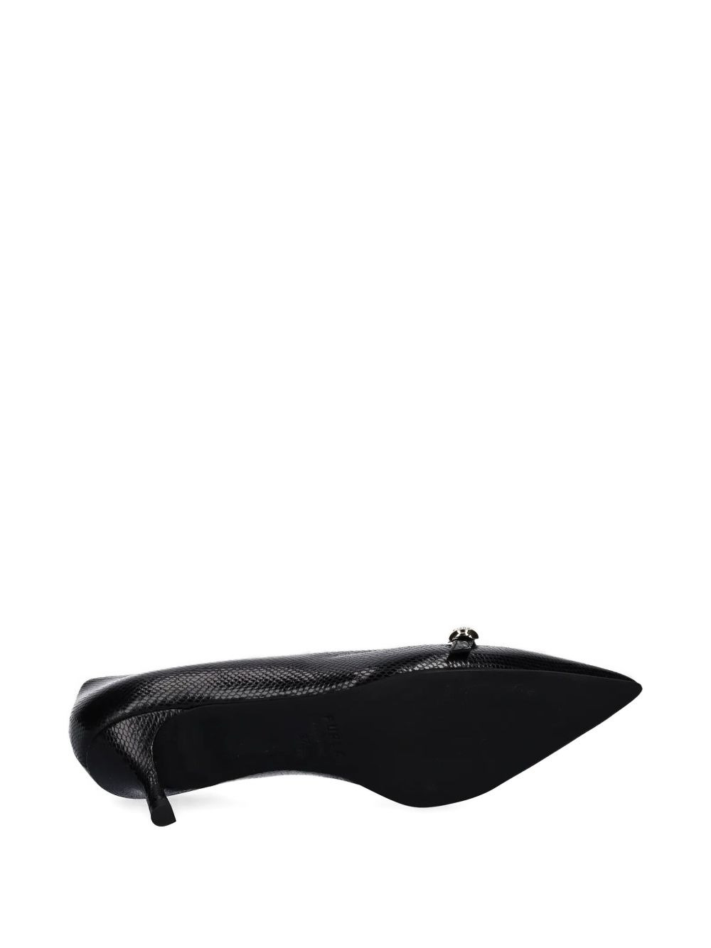 55mm embossed kitten-heel pumps - 4