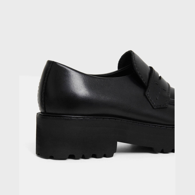 Leather Platform Loafer 6