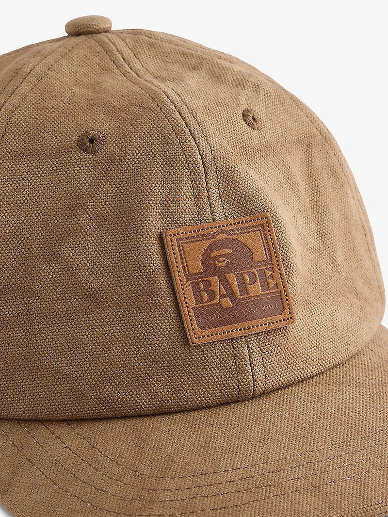 A BATHING APE® BAPE Appliqué Adjustable Cotton-Canvas Cap outlook
