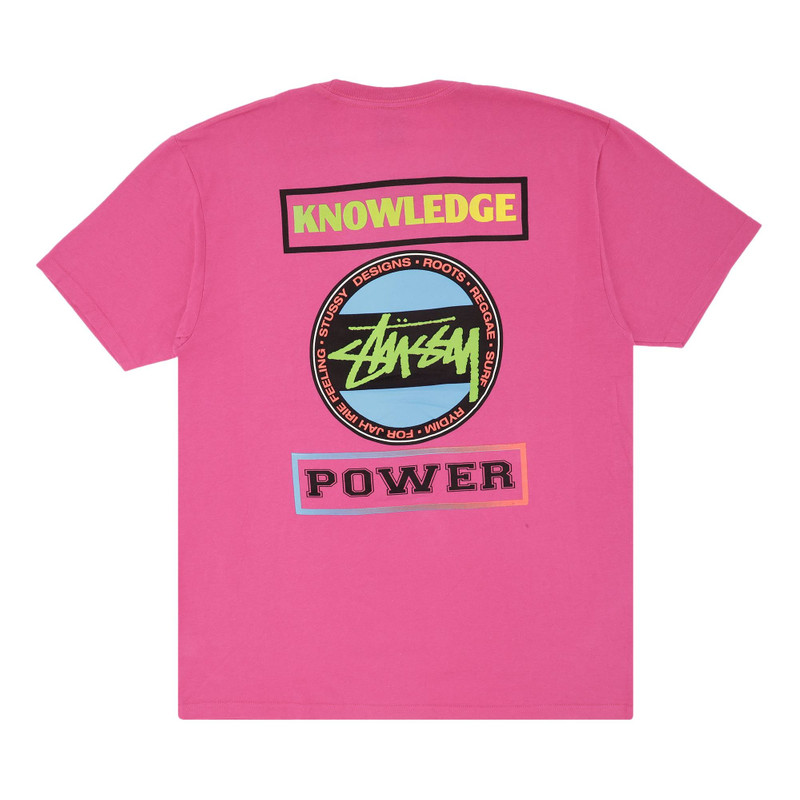 Stüssy Stussy Power Tee 'Pink' outlook