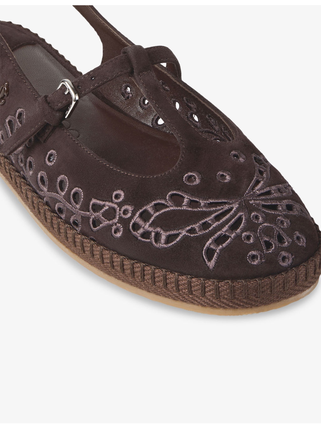 Amiee Suede Flat Espadrilles - 5
