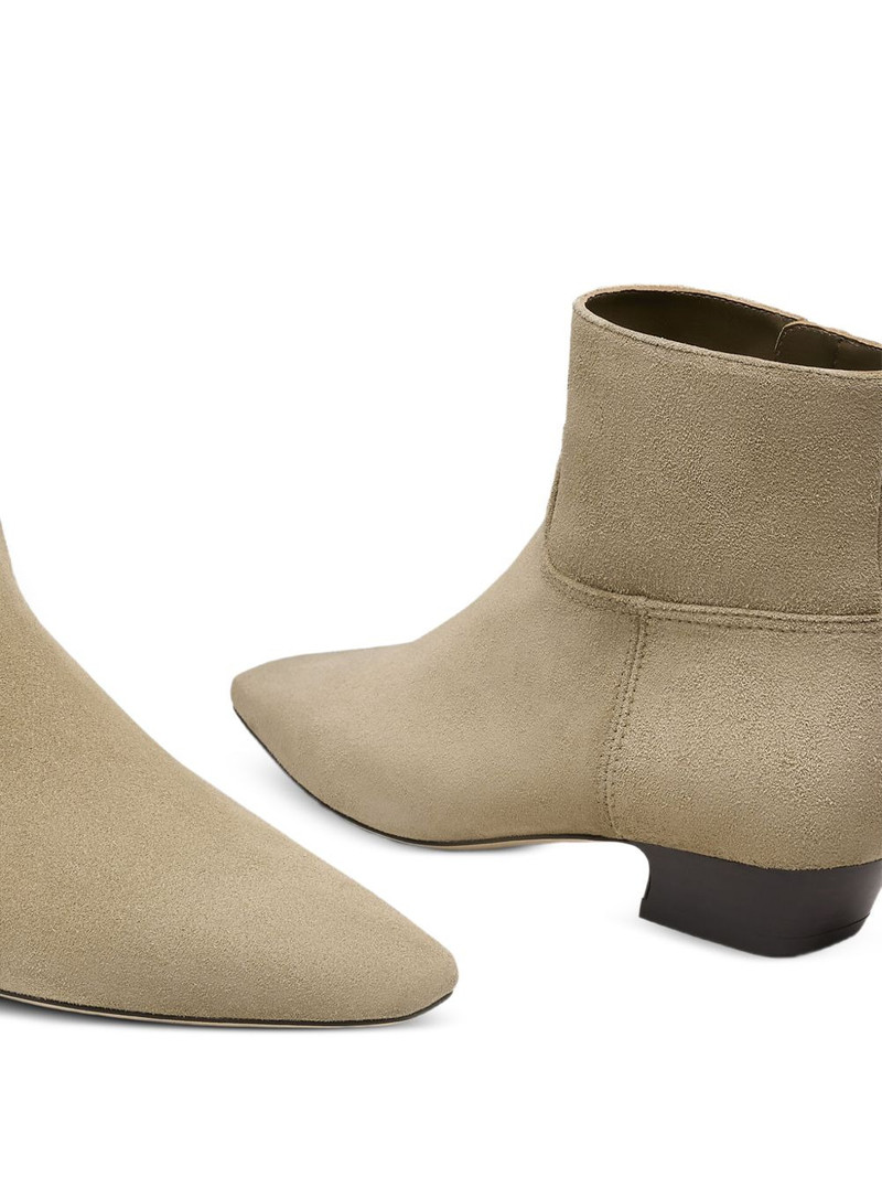 Stassi zip booties 3