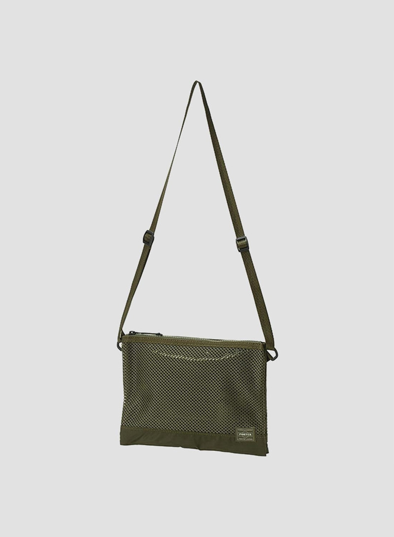 Porter-Yoshida & Co Screen Sacoche in Khaki 1