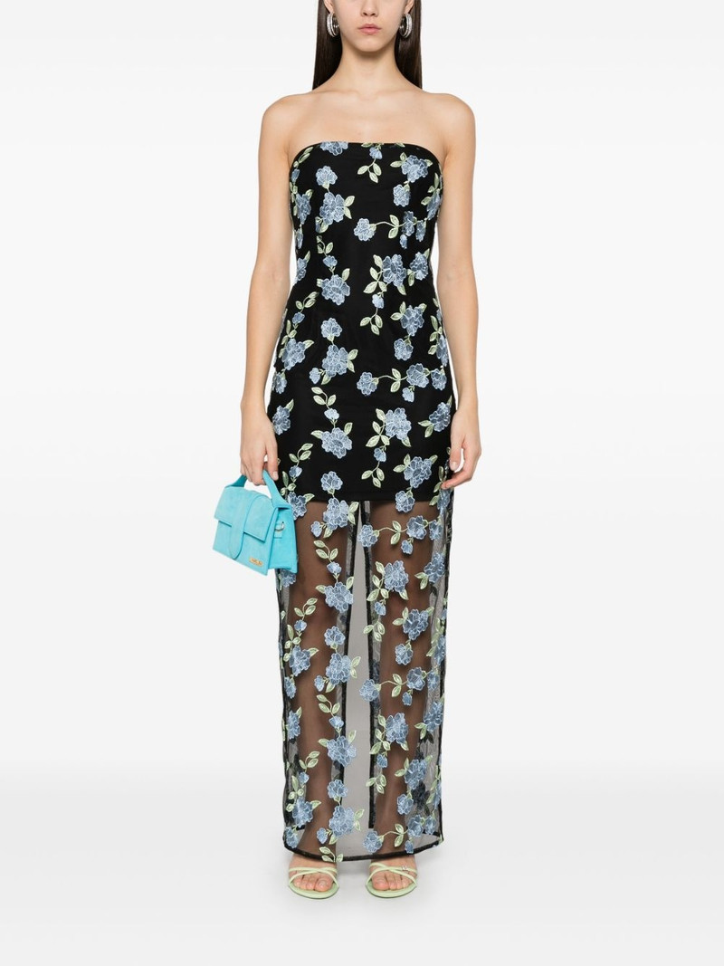 ROTATE flower mesh maxi dress outlook