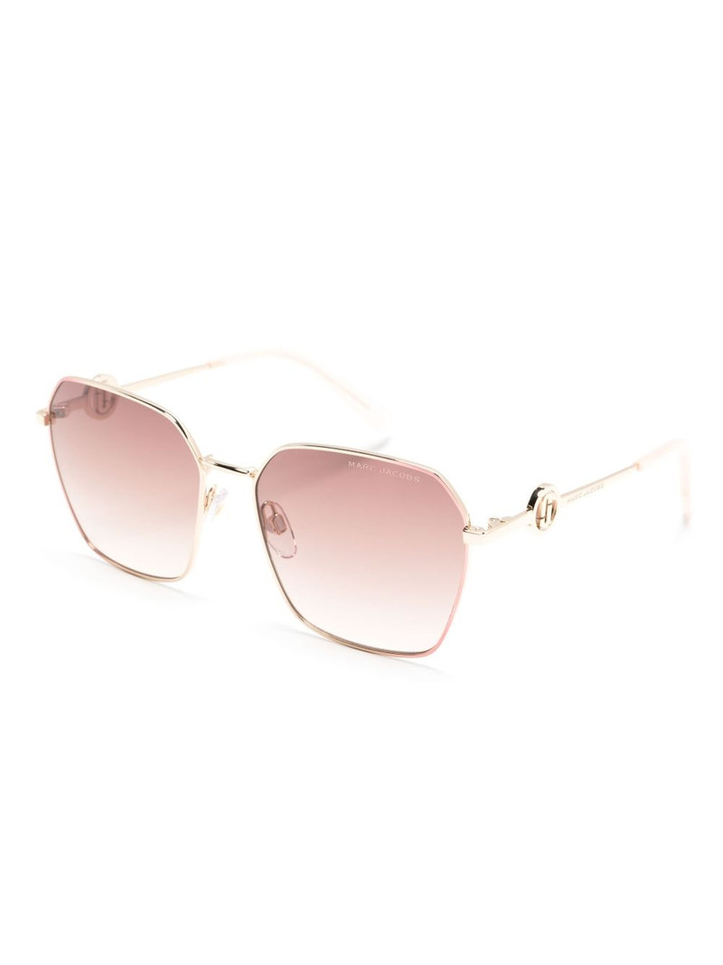 Marc Jacobs geometric-frame sunglasses outlook