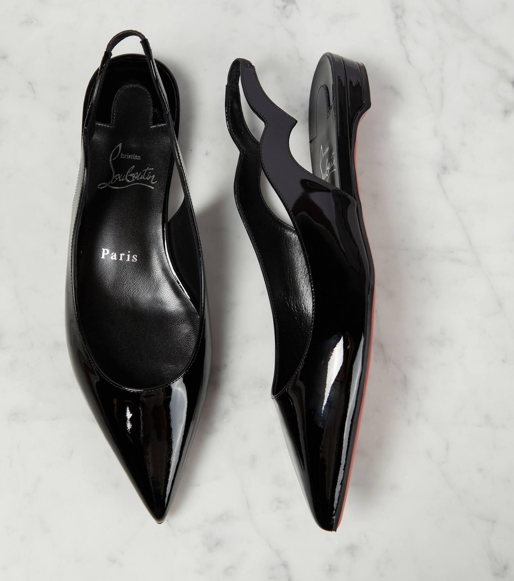 Hot Chickita Sling patent leather ballet flats - 6