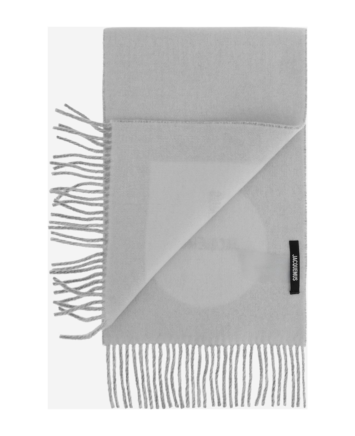Wool Scarf With Logo - 2