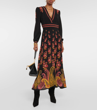 Etro Paisley midi dress outlook