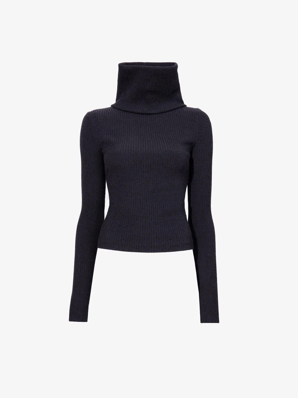 Alyssa Sweater in Midweight Viscose Rib - 8
