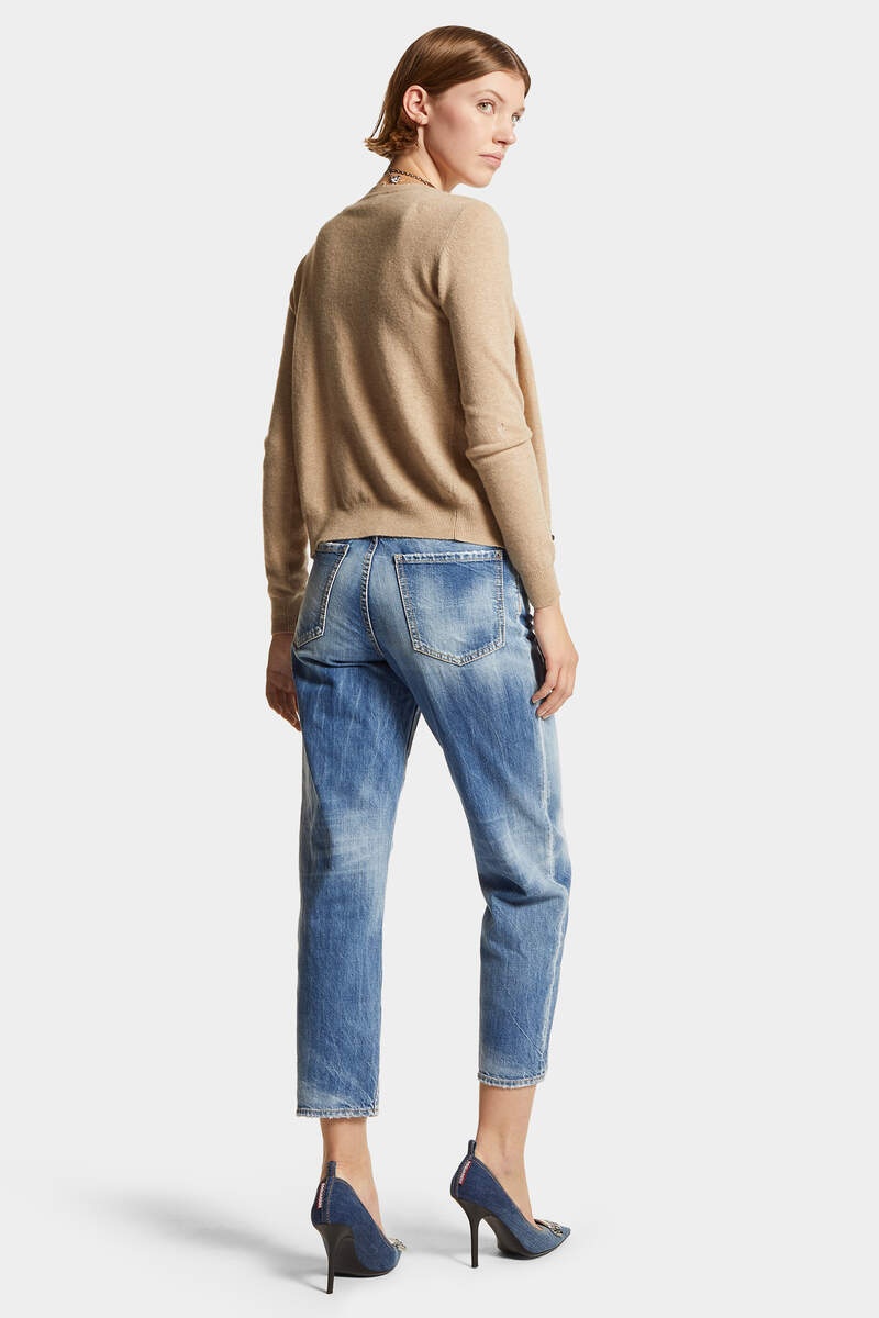 LIGHT VINTAGE WASH BOSTON JEANS - 4