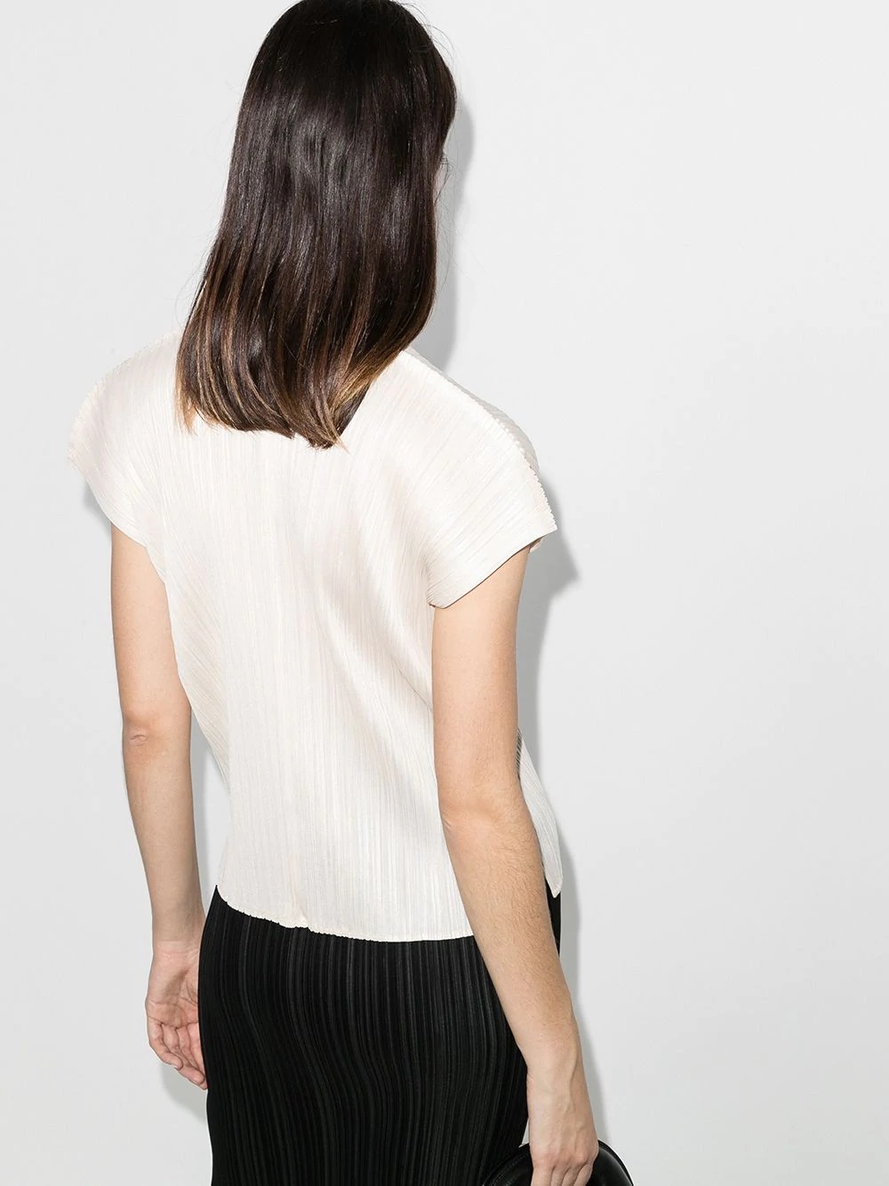 plissé short-sleeve shirt - 3