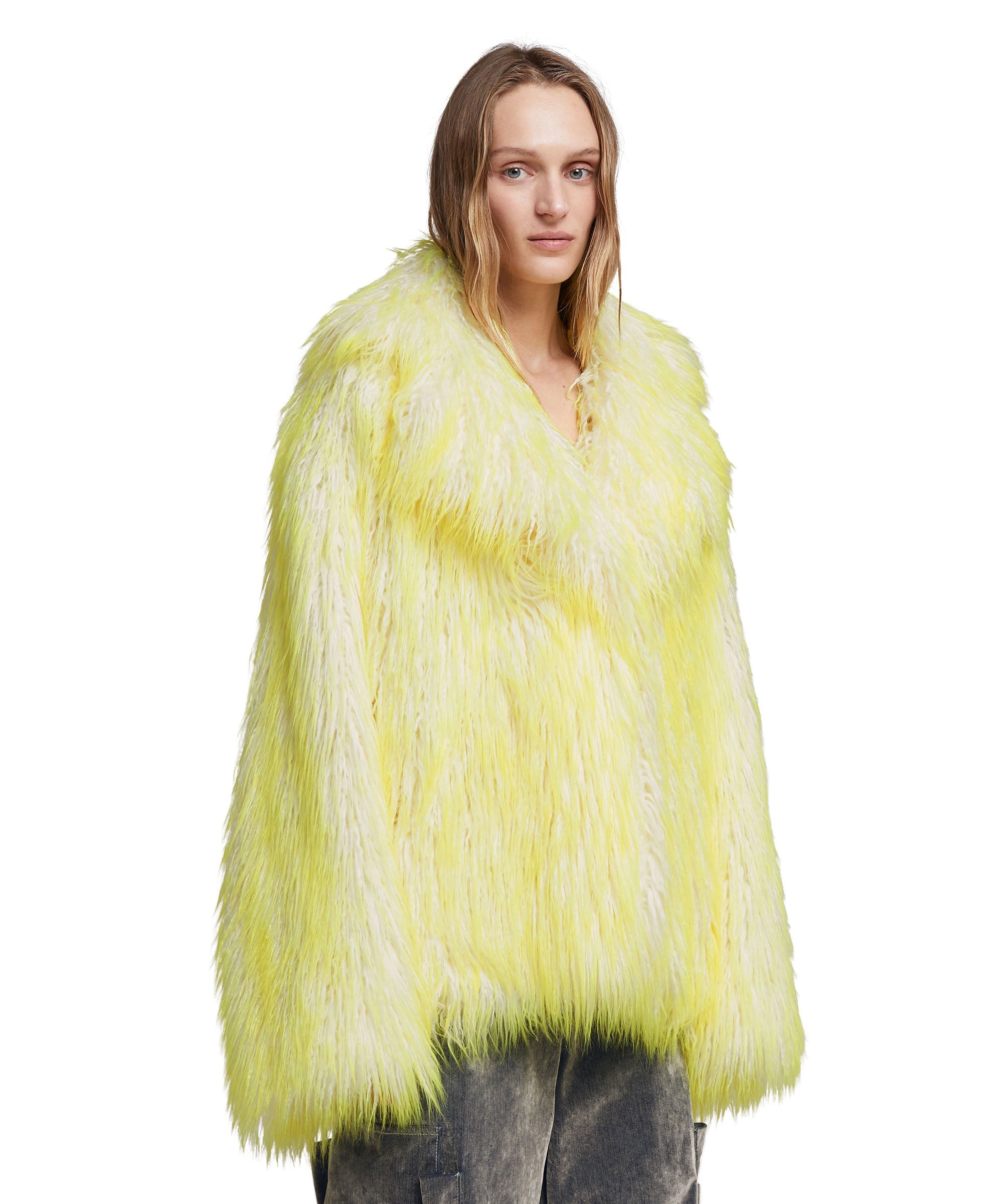 Faux fur "Minimalist Glamour" jacket - 4