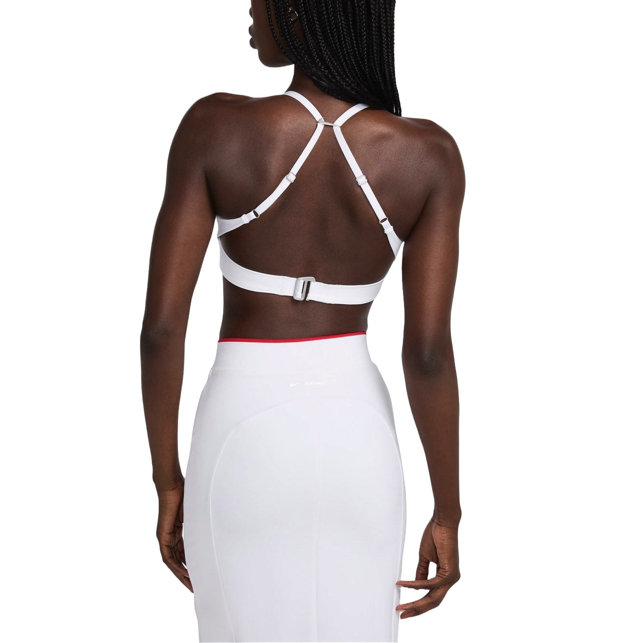 (WMNS) Nike x Jacquemus Sports Bra Asia Sizing 'White' FV5679-100 - 2