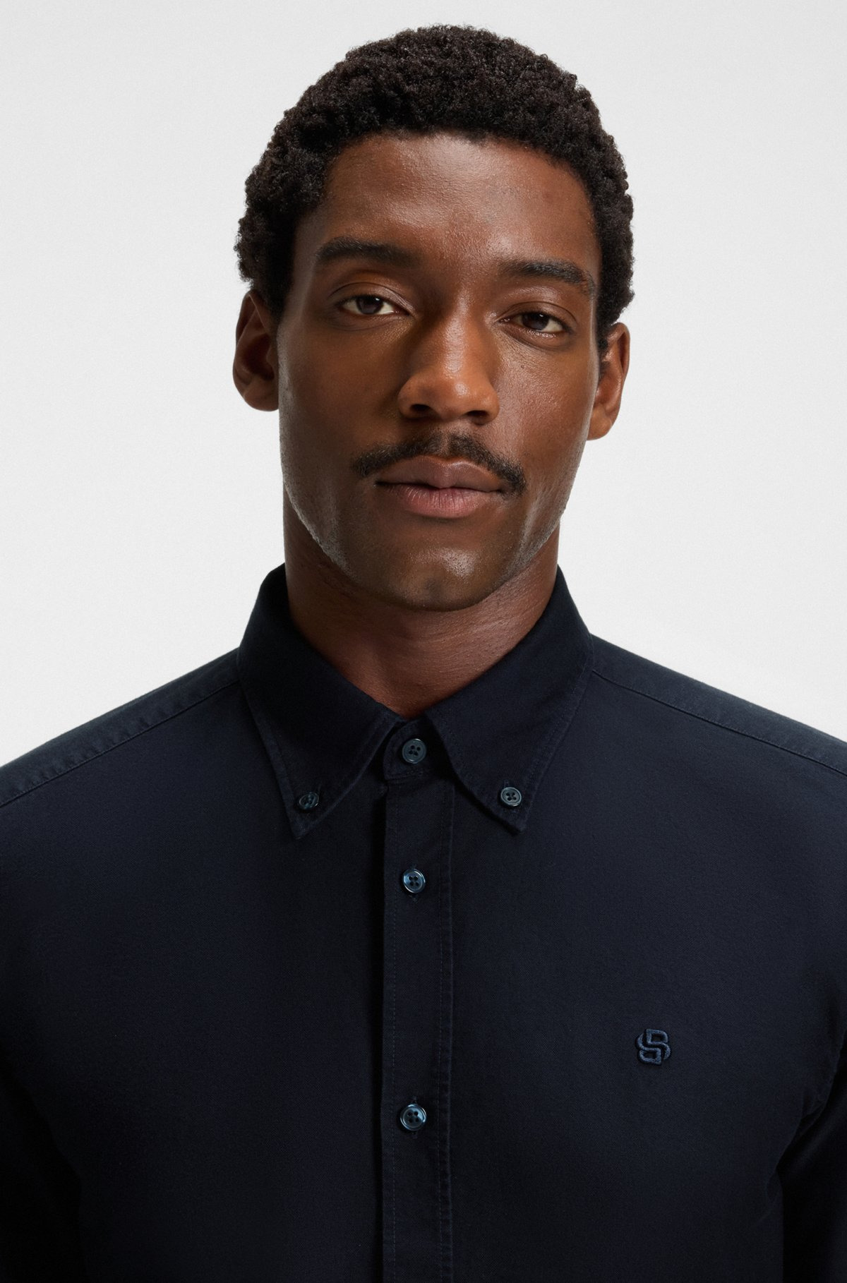 SLIM-FIT SHIRT IN ITALIAN COTTON - 3