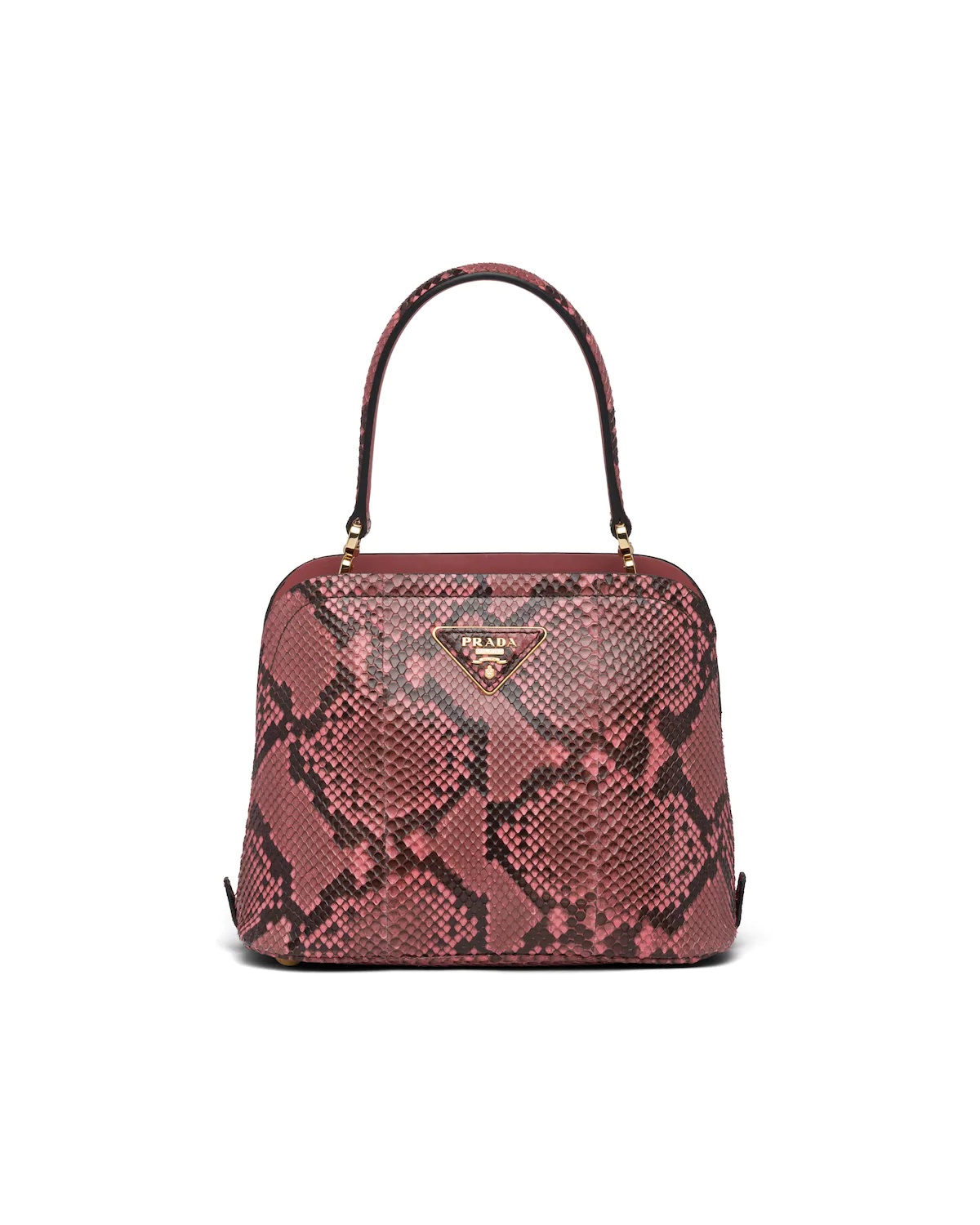 Prada Matinée Micro python leather handbag - 1