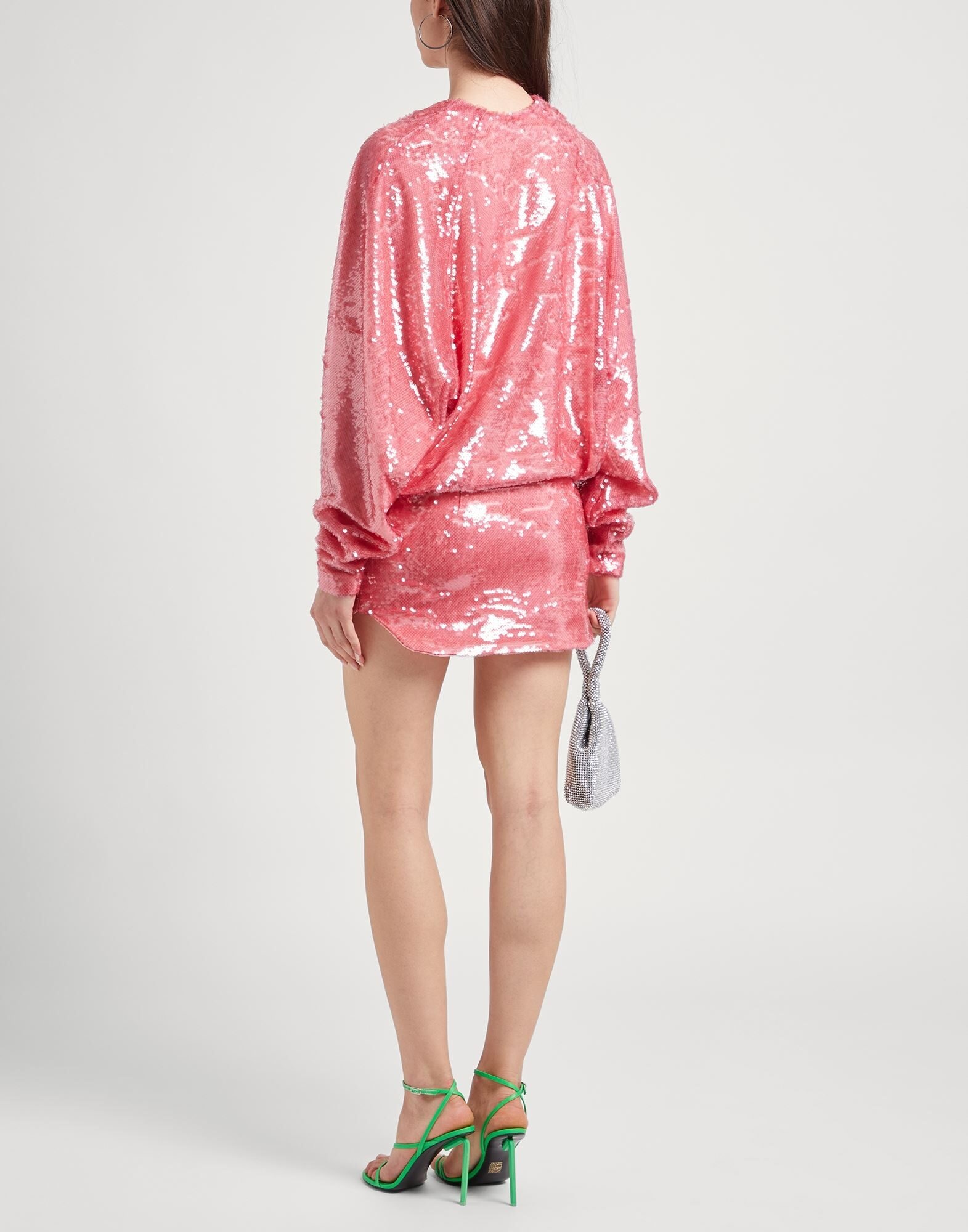 Pink Women's Sequin Dress - 4
