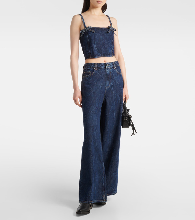 GANNI Marri wide-leg jeans outlook