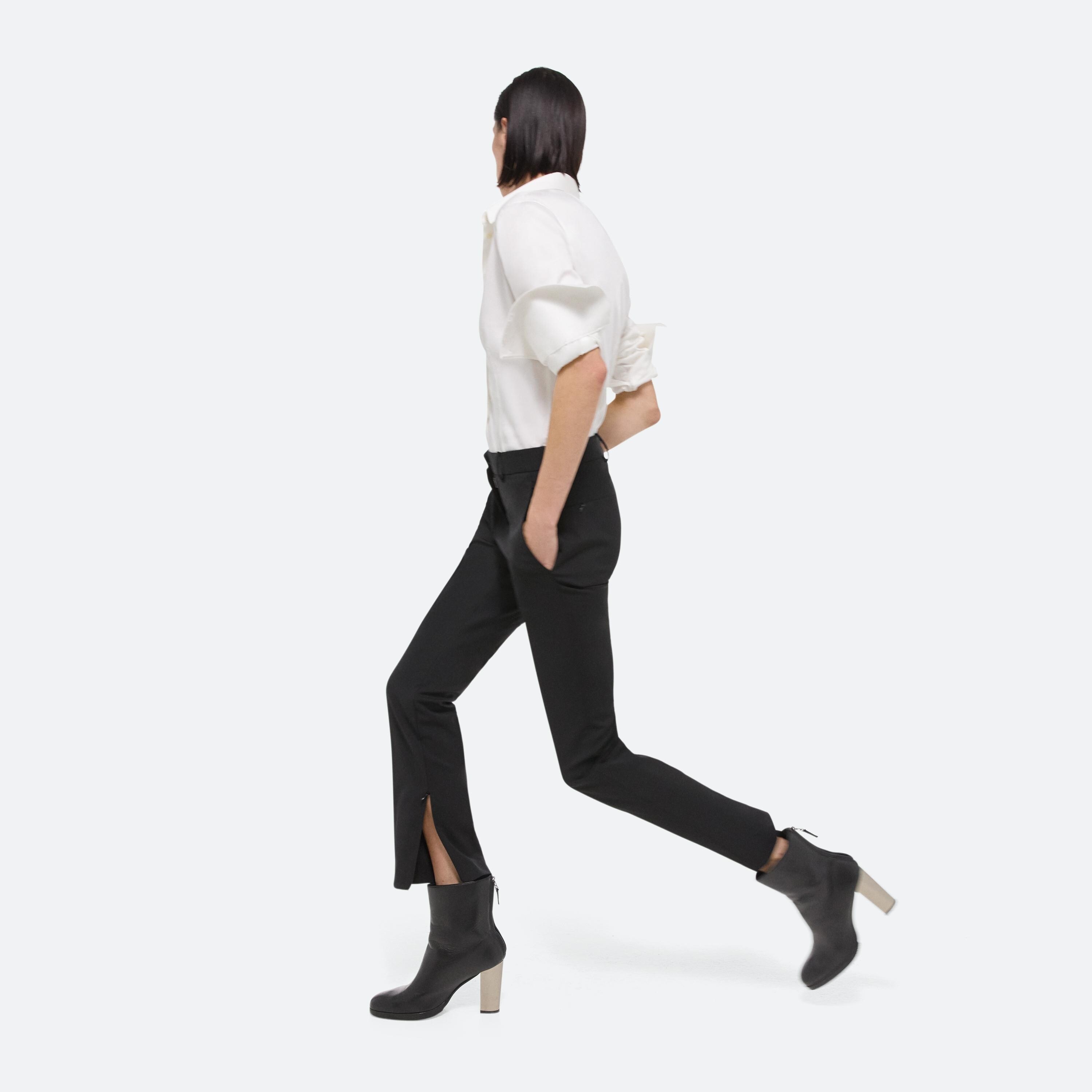 SLIM VIRGIN WOOL TROUSER - 7