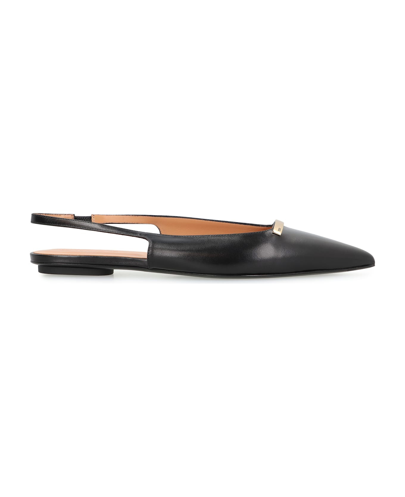 Pointy-toe Slingback Ballet Flats - 2