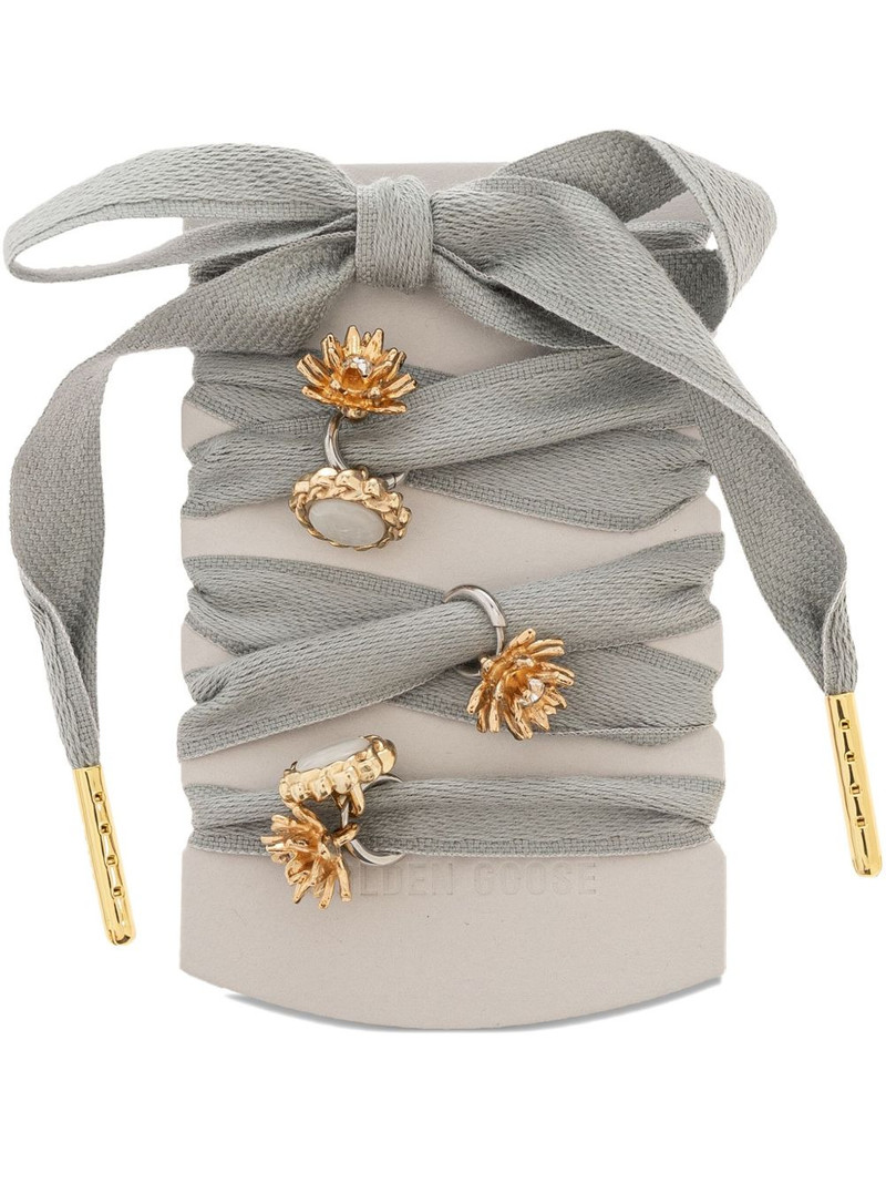 charm-embellished shoelaces 1