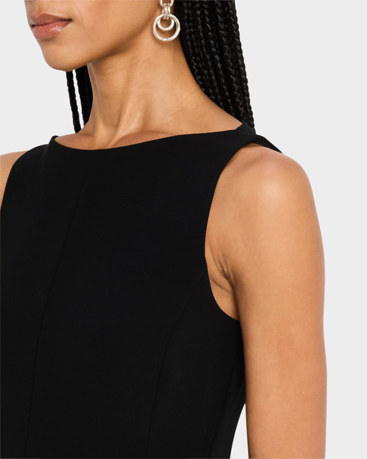 Sleeveless Mermaid Midi Dress - 5