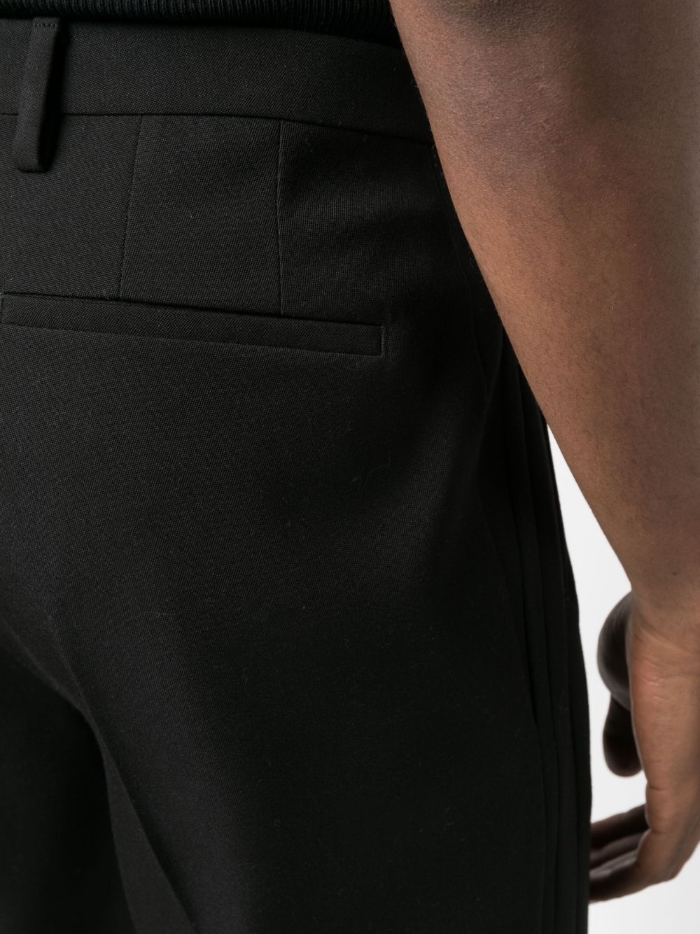 straight-leg tailored trousers - 5