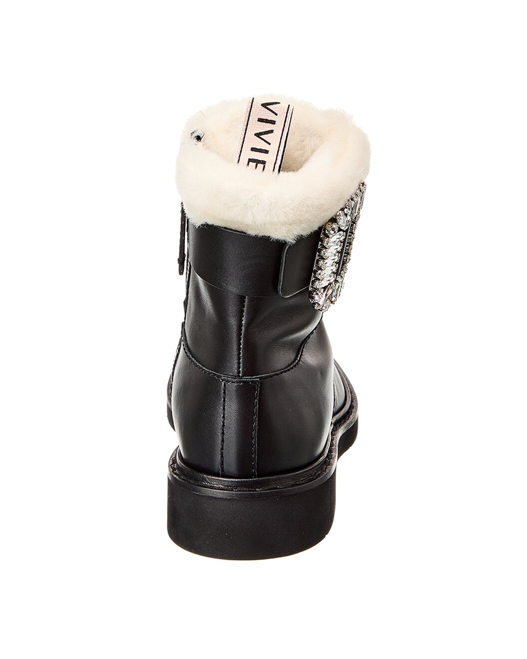 Roger Vivier Logo Plaque Leather Boot - 3