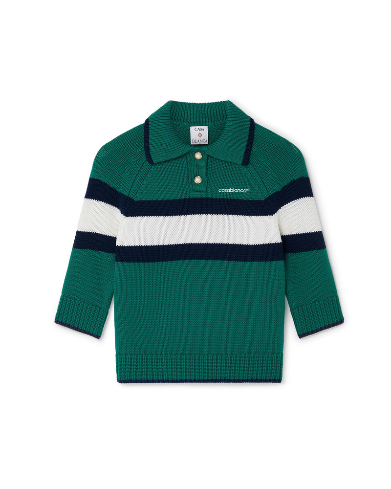 Colourblock Polo Shirt | Casablanca Paris - 1