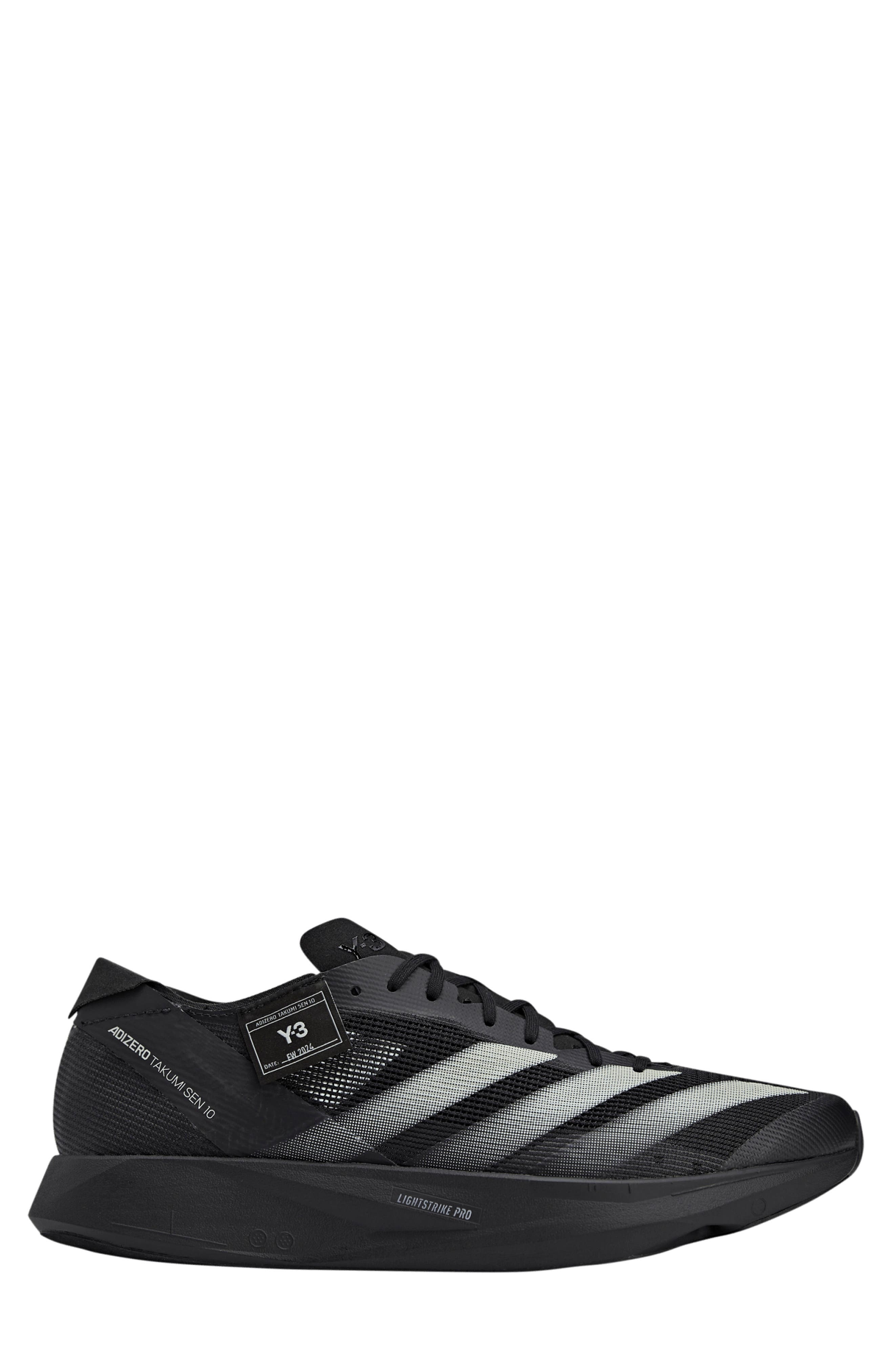 Y-3 Takumi Sen 10 Sneaker in Black/Black/Off White at Nordstrom - 3