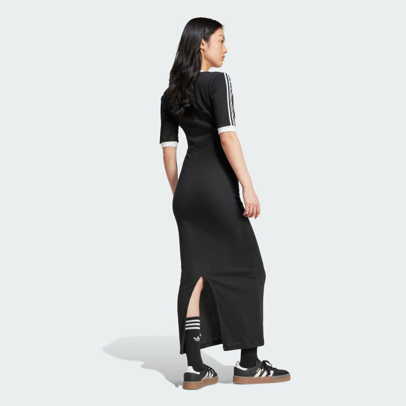 Adicolor 3-Stripes Knit V-Neck Dress 3